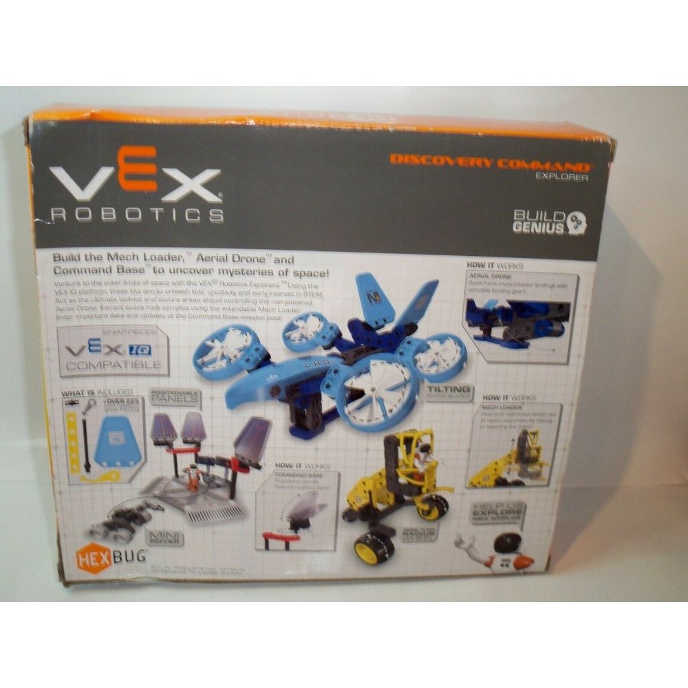 HEXBUG VEX ROBOTICS STEM STARTER ASTRONAUT (NEW) CONSTRUCTION KIT - Picture 2 of 3